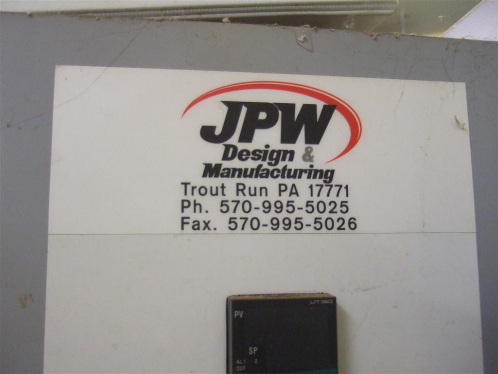 JPW Design 500,000 BTU Gas Oven, Machine ID: 7323